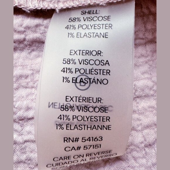 Calvin Klein MSRP $72 Tiered Midi Dress Soft Pink Drawstring Waist Flowy XL NEW - Picture 6 of 9